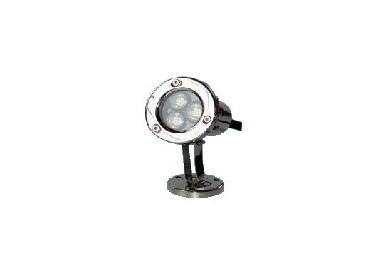 Nájazdové svietidlá - Profesionálny vodotesný LED lampa 3x1w kwasoodp
