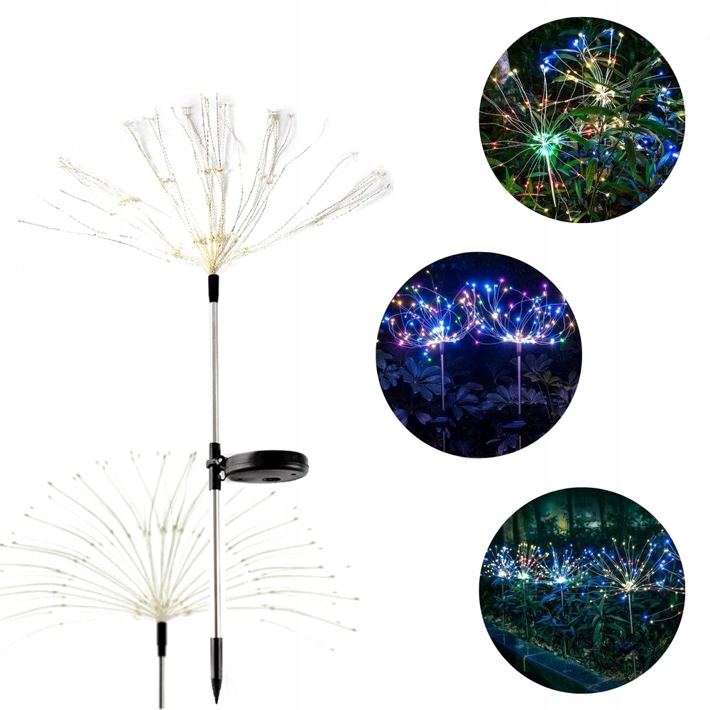 Cortina vstavaná solárna lampa 72 cm 1 ks.