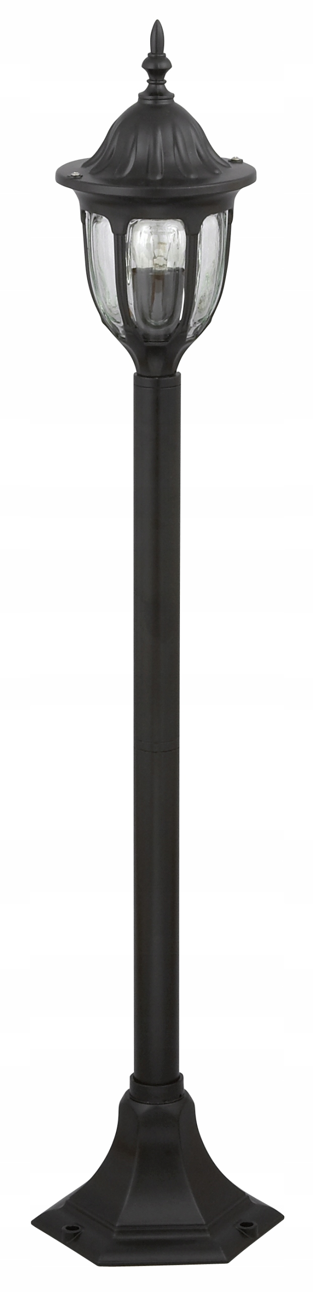 Stĺpíkové osvetlenie - Rabalax Milano 8345 Bar Garden lampa čierna