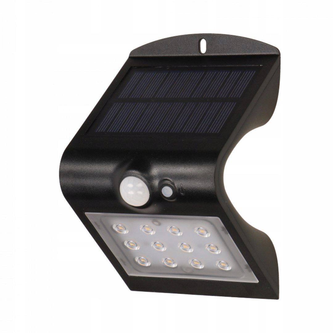 Vonkajšie fasádne svietidlo - Silae LED, Solárna lampa s pohybom pohybu, kapitola