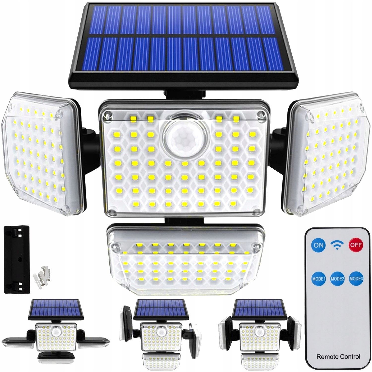 Izoxis 20224 LED solárne svietidlo 9 W 6000 lm