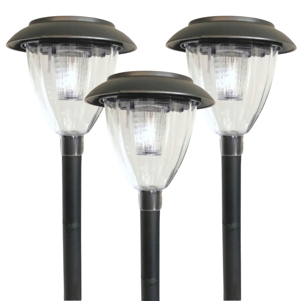 Zásuvná solárna lampa Jumi biela 40 cm 1 ks.