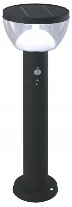 Okrúhly stĺp osvetlenia Greenlux s integrovaným LED zdrojom, 80 cm, čierny