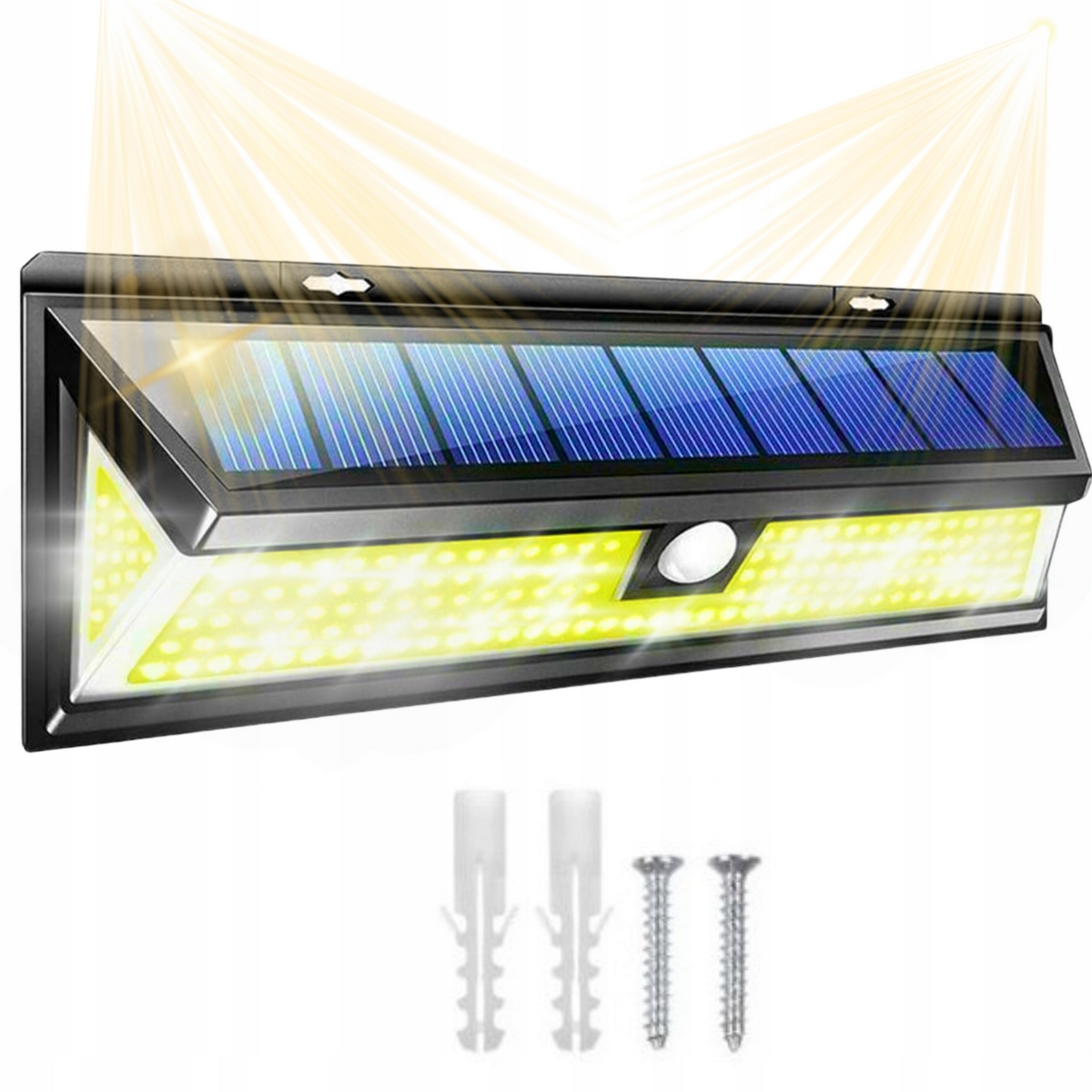 Multibig pouličné svietidlo 340 W 1000 lm, solárne napájanie