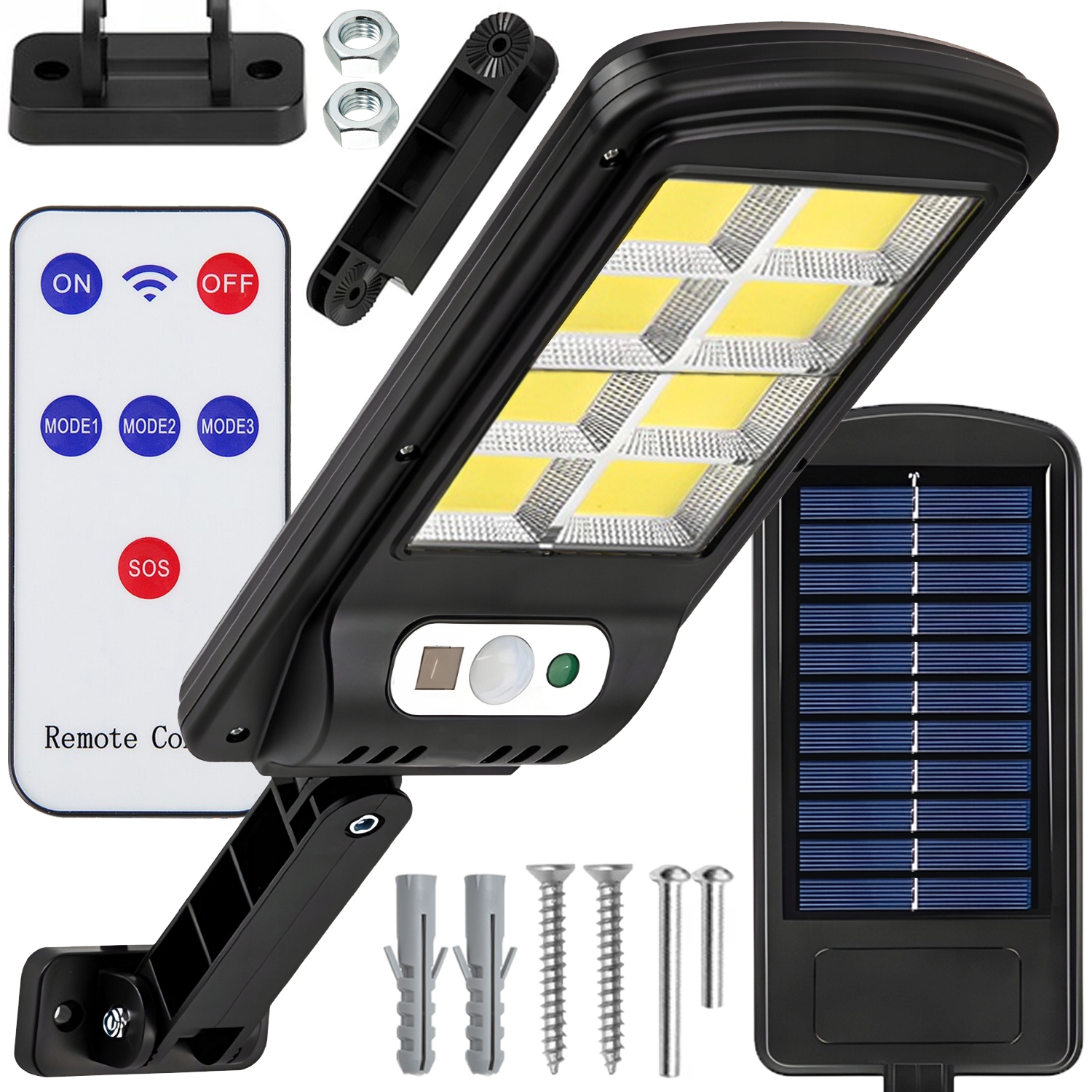 Pouličné svietidlo ARSA GO 300 W 3000 lm, solárne napájanie