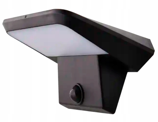 SOLÁRNE ZÁHRADNÉ SVIETIDLO S NÁSTENOVÝM SENZOROM POHYBU A SÚMRAKU 800 LUMEN