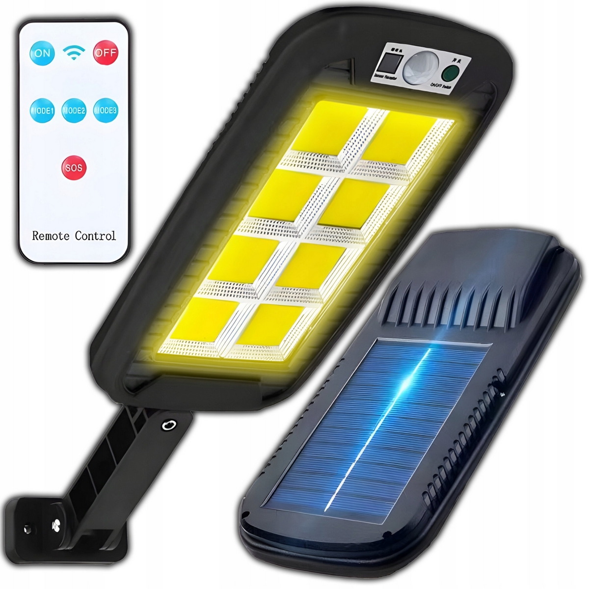 Retoo pouličné svietidlo 600 W 6000 lm na solárne napájanie