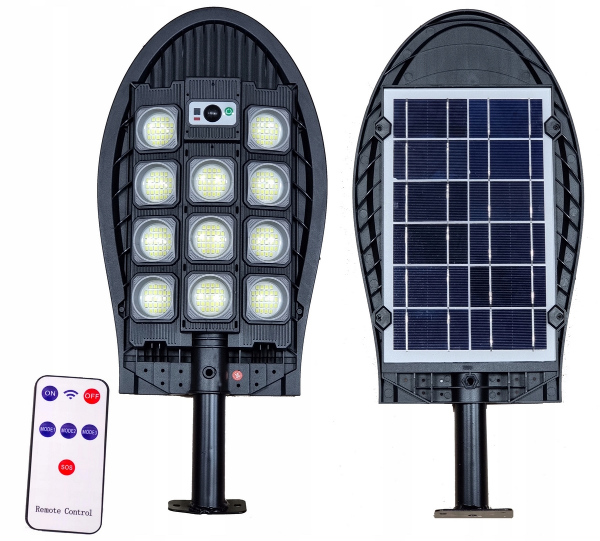 Pouličné svietidlo Solárne svietidlo 500 W 10056 lm solárne napájanie