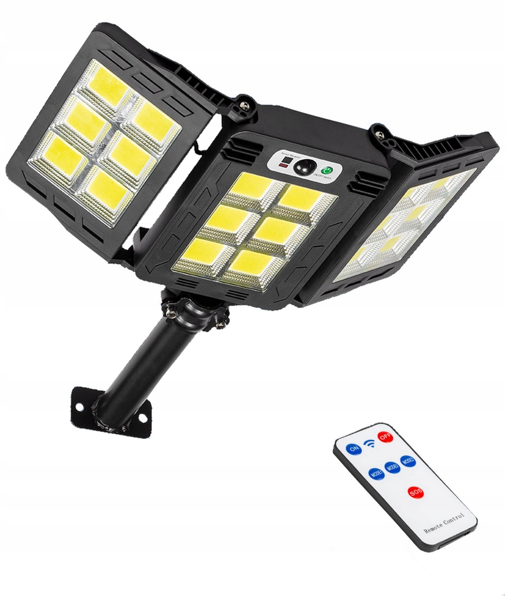 SOLÁRNE ULIČNÉ LAMPA 360 LED COB PILOT