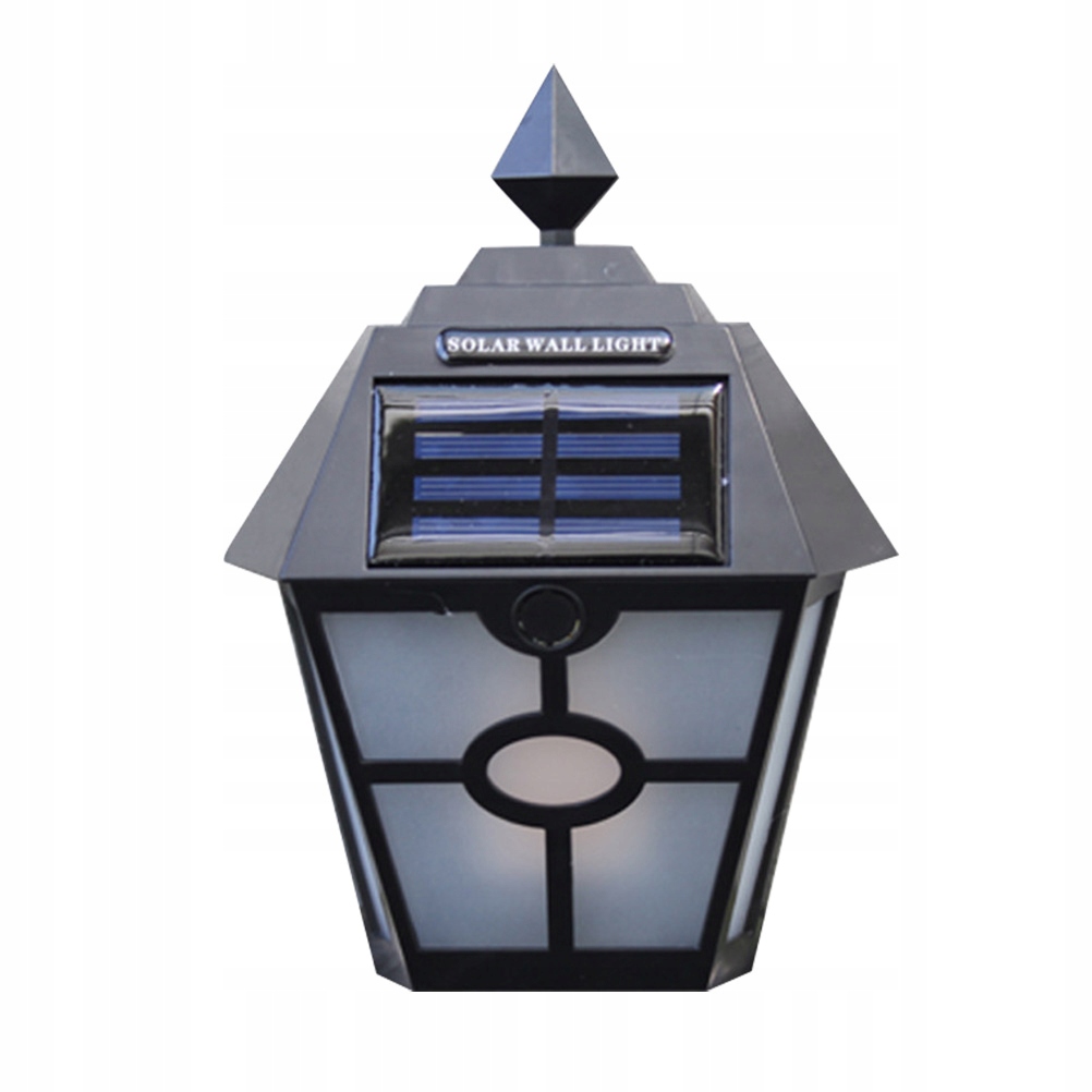 Pouličná LED lampa - Simulovaný plameň Svetlo poháňané slnečnou energiou