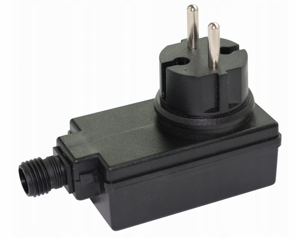 Nájazdové svietidlá - Transformátor 24 v 12V / 230V IP44, 12V / DC zásuvke.