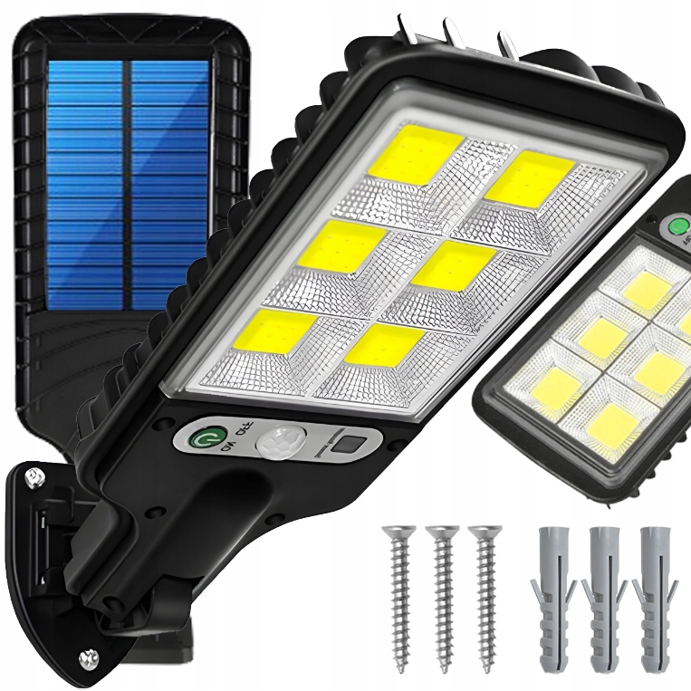 Pouličné svietidlo ARSA GO 200 W 6000 lm, na batérie, solárne napájanie