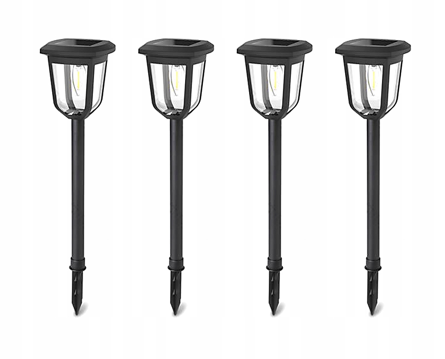 Solárne svietidlá - XL Solar LED LED 55cm záhrada Stuck 4 ks
