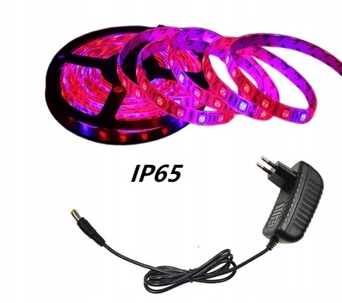 Osvetlenie pre rastliny - SET GROW LED pásik pre rast rastlín 2 m IP65