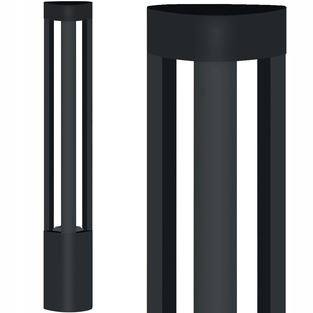 Osvetľovací stožiar SuperLED GX53 60 cm čierny