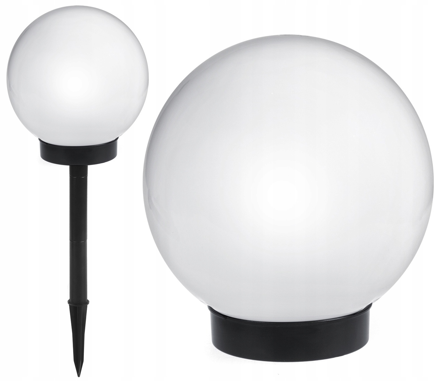 Vstavaná solárna lampa GreenBlue, biela, 58 cm, 1 ks.