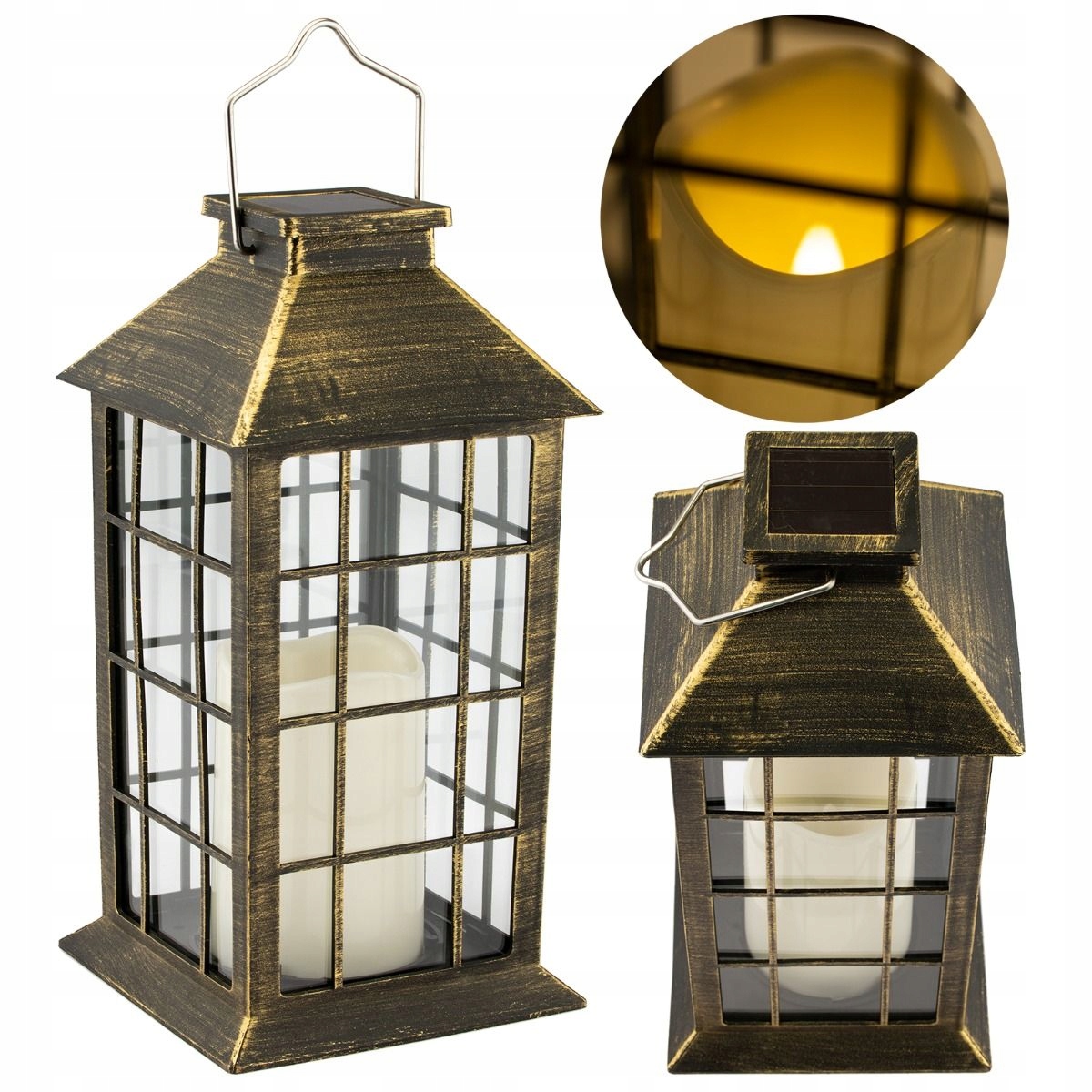 NNLED vstavaná solárna lampa 27 cm 1 ks.