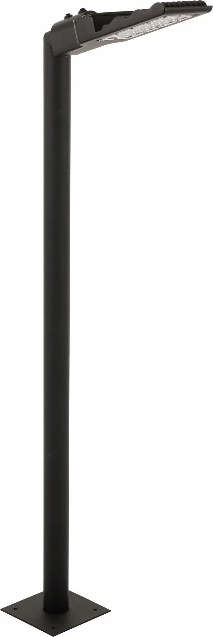 Nowodvorski obdĺžnikový stĺp osvetlenia s integrovaným LED zdrojom, 118 cm, čierny