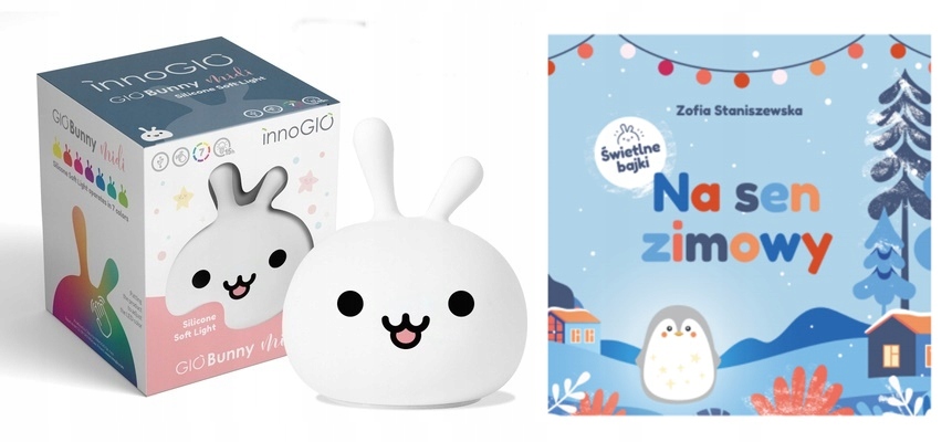 INNOGIO SILIKÓNOVÁ LAMPA GIO BUNNY MIDI COLOURS
