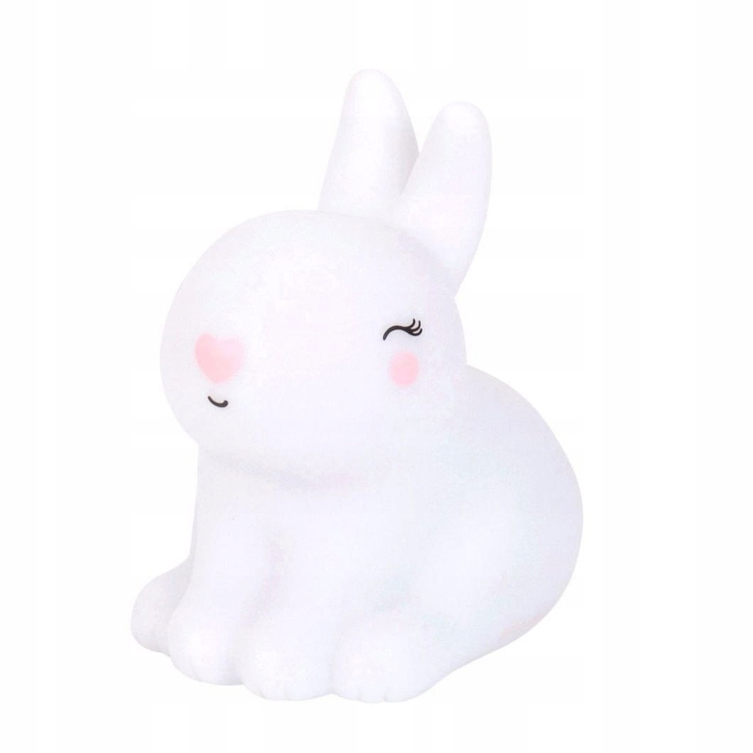 Detská nočná lampa na kŕmenie RABBIT farby