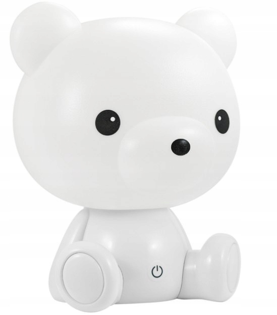 LED WHITE BEAR LED dekoratívne detské nočné svietidlo