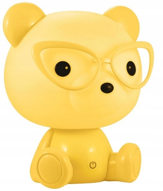Dekoratívne detské nočné svietidlo YELLOW BEAR LED