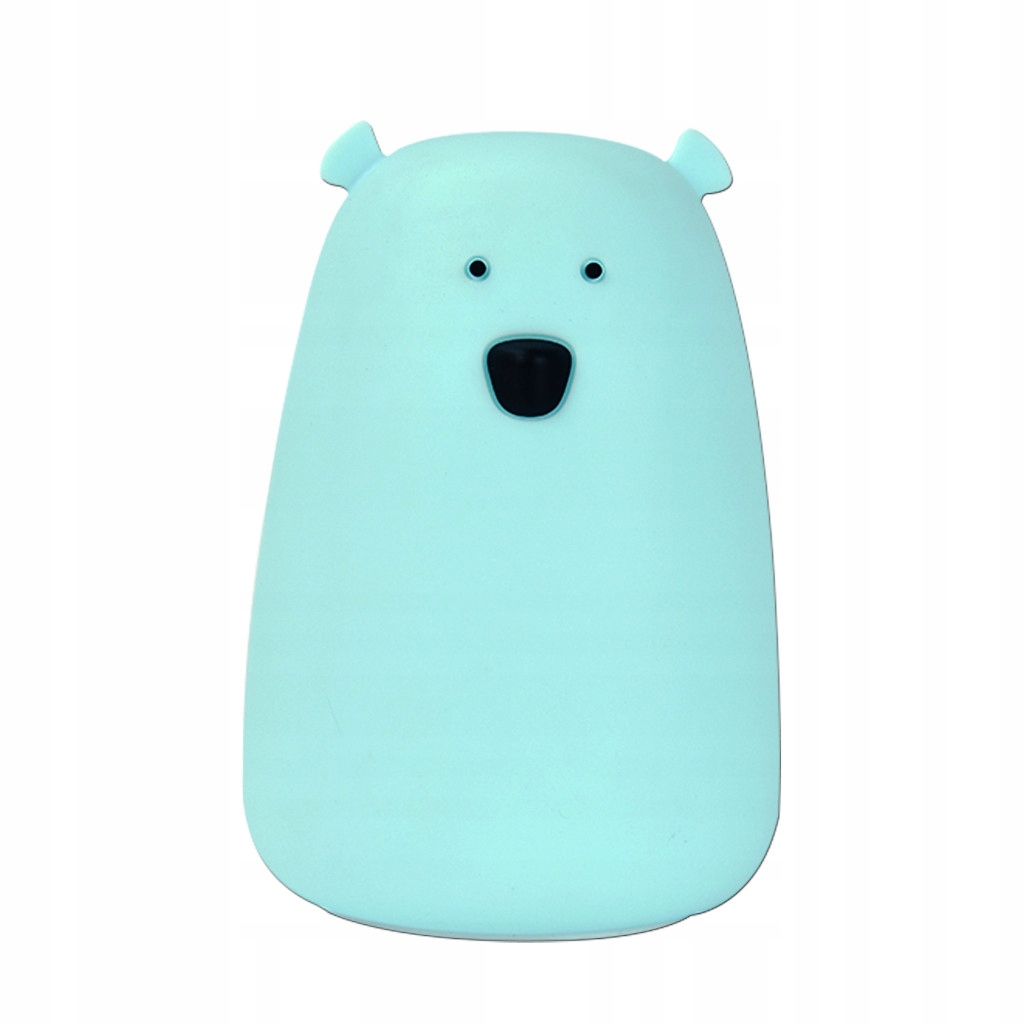 Detská nočná lampa LED RGB BEAR, nabíjateľná USB