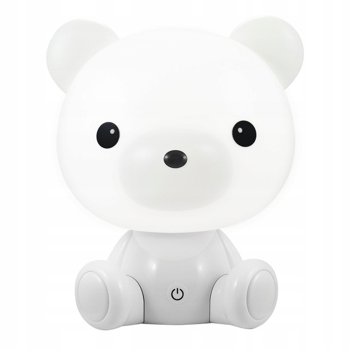 Nočná lampa Stolná lampa pre deti BEAR WHITE
