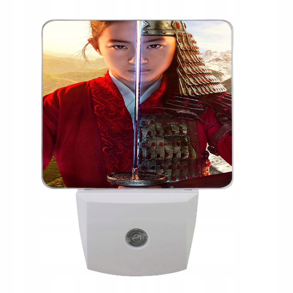 Led nočná lampa Ybn-703-B436 Mulan ako bojovník poz