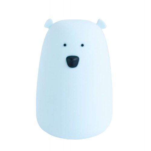 Modrý medvedík. Lampa Silicone Rabbit & Friends