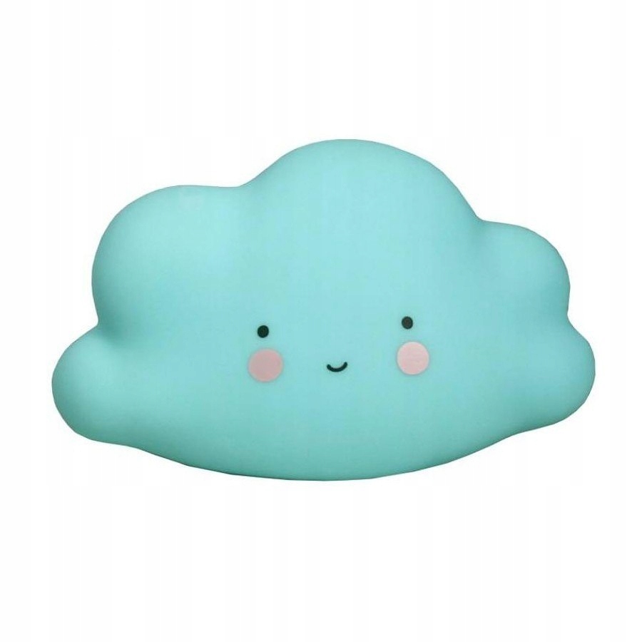 Modré cloudové nočné svietidlo CUTE