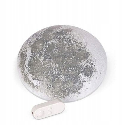 DEKORATÍVNA MOON NIGHT LAMP + LED DIAĽKOVÁ