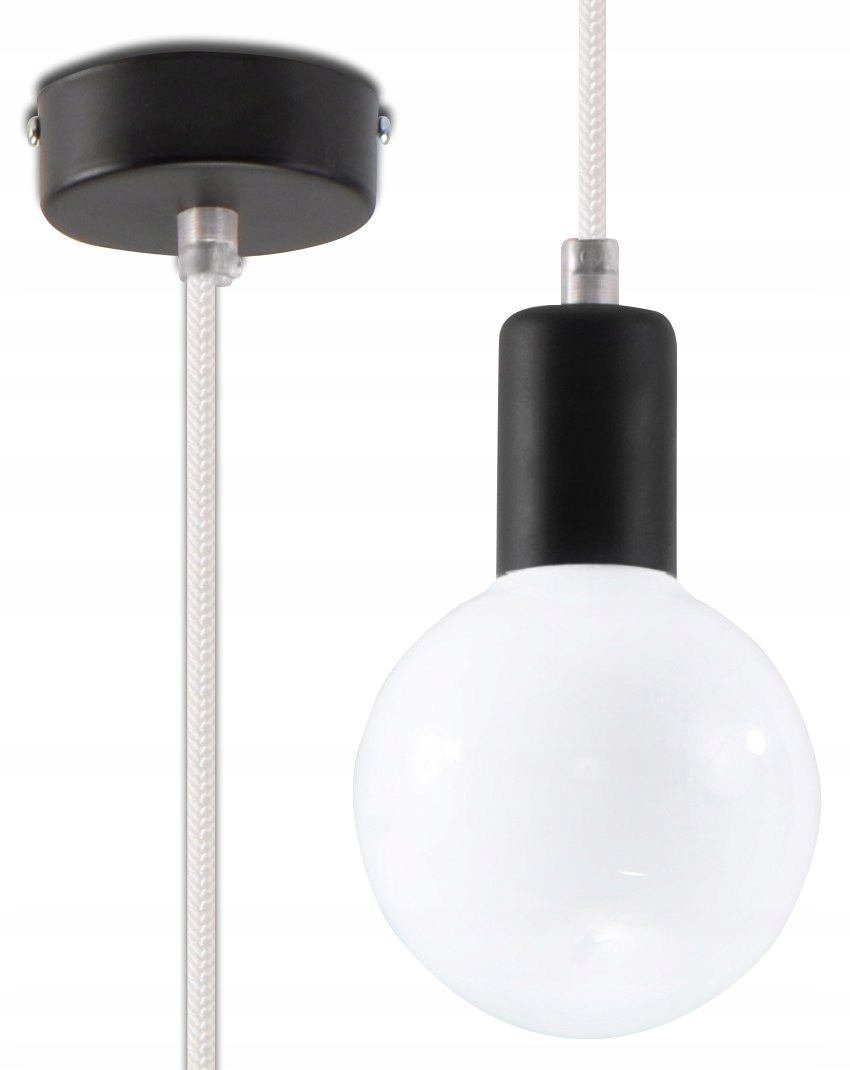 Závesné svietidlo EDISON White