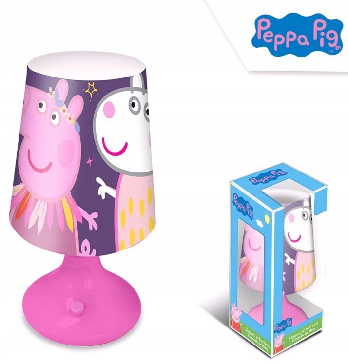Lampa Peppa Pig Pepa Pig lampa na nočný stolík