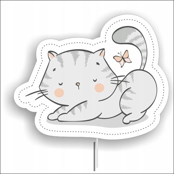 Nočná lampa KITTEN 5 prevedení - ZVIERATÁ SLADKÉ