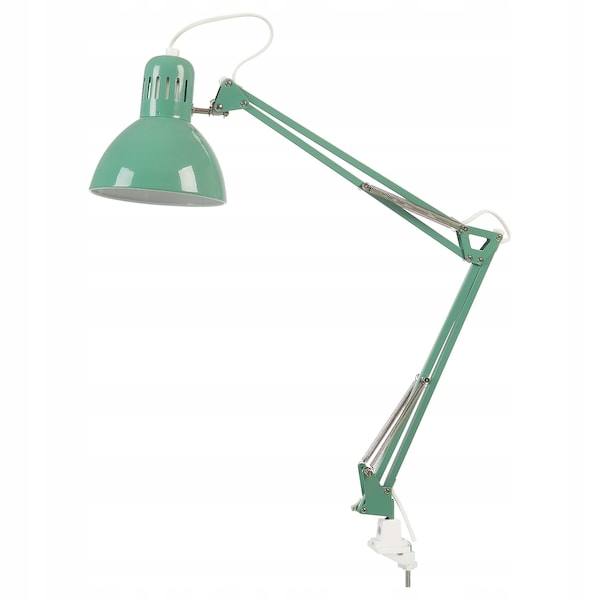 IKEA TERTIAL Stolná lampa, svetlozelená