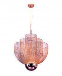 LED závesné svietidlo MESH BRASS 60 cm