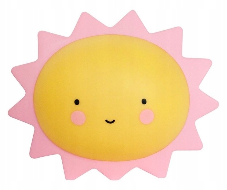 Nočná lampa Sun Yellow Cute # E1