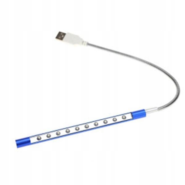 [Modré] 10 LED, 360 stupňov, dc 5 V, prenosné