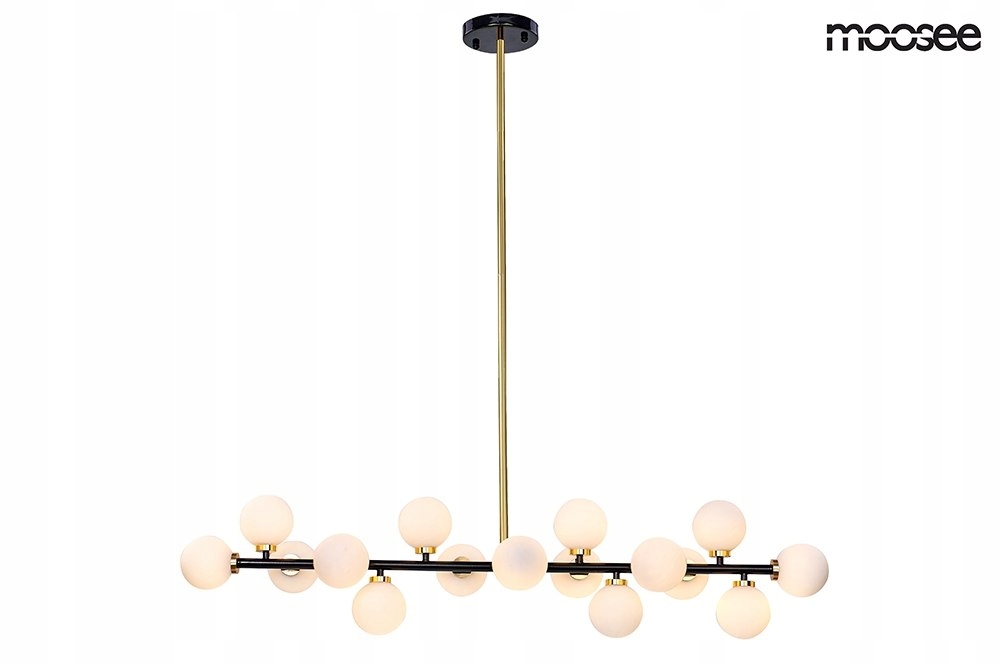 Závesná lampa MOOSEE COSMO LEVEL M - čierna, zlatá