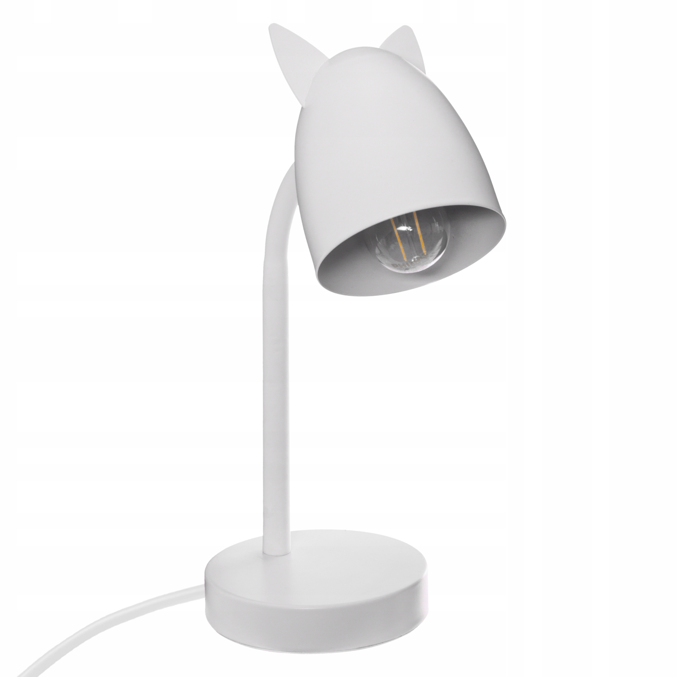 Detská stolná nočná lampa s ušami mačiatka