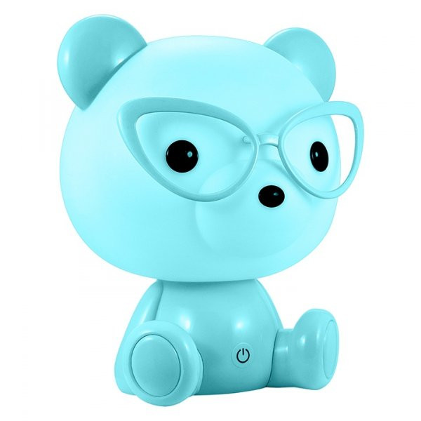 LED DETSKÉ Nočné svetlo 2,5 W BEAR BLUE