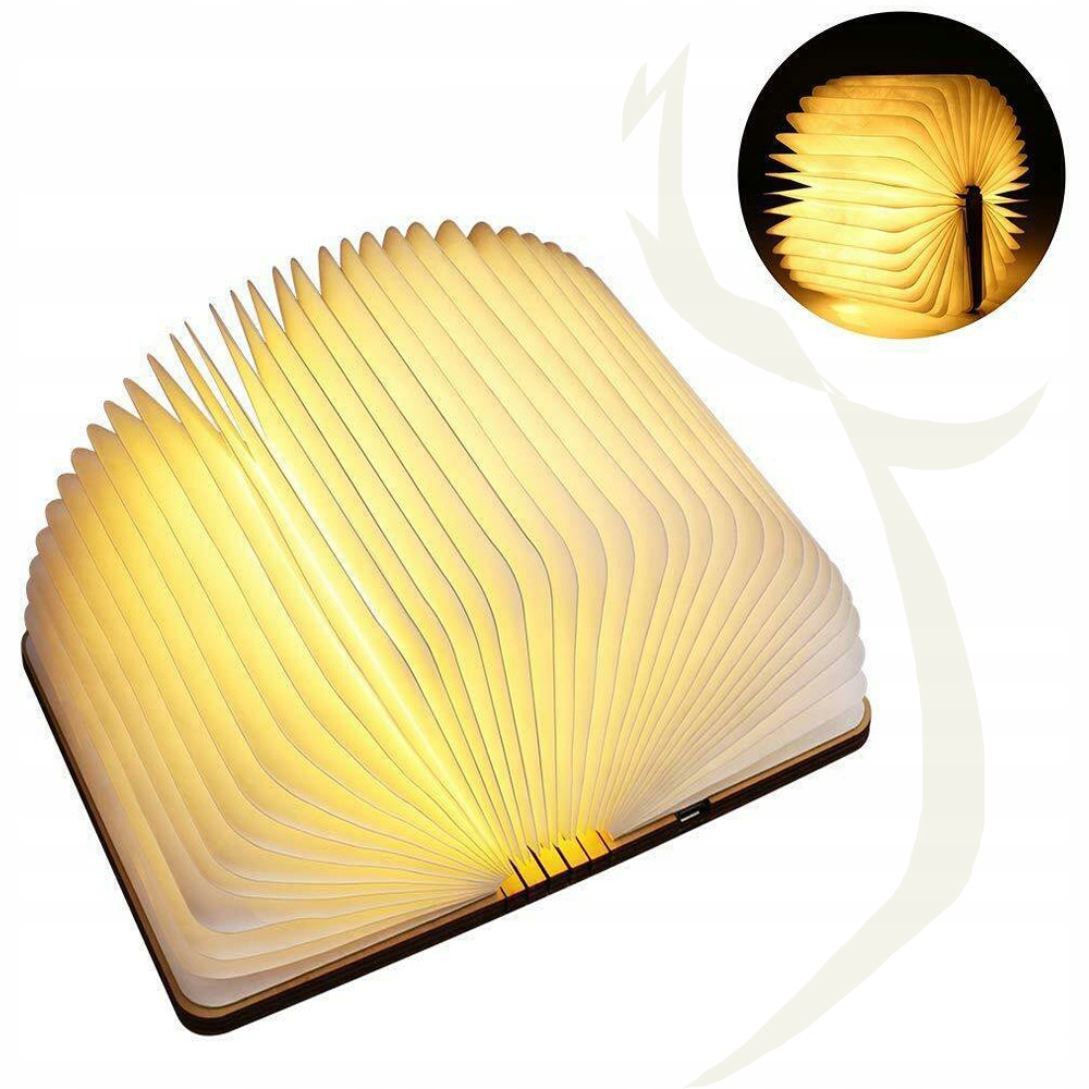 Skladacia LED lampa na čítanie