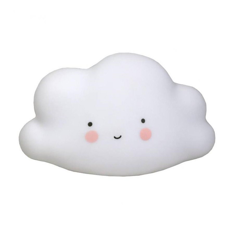 * CLOUD biela moderná žiarovka LR44