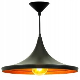 Luster na zavesenie na lampu SORENTO Čierny 37 cm čierny