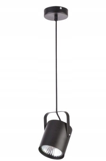 Lustrová lampa ROMA 12cm čierna E27 čierna regulácia
