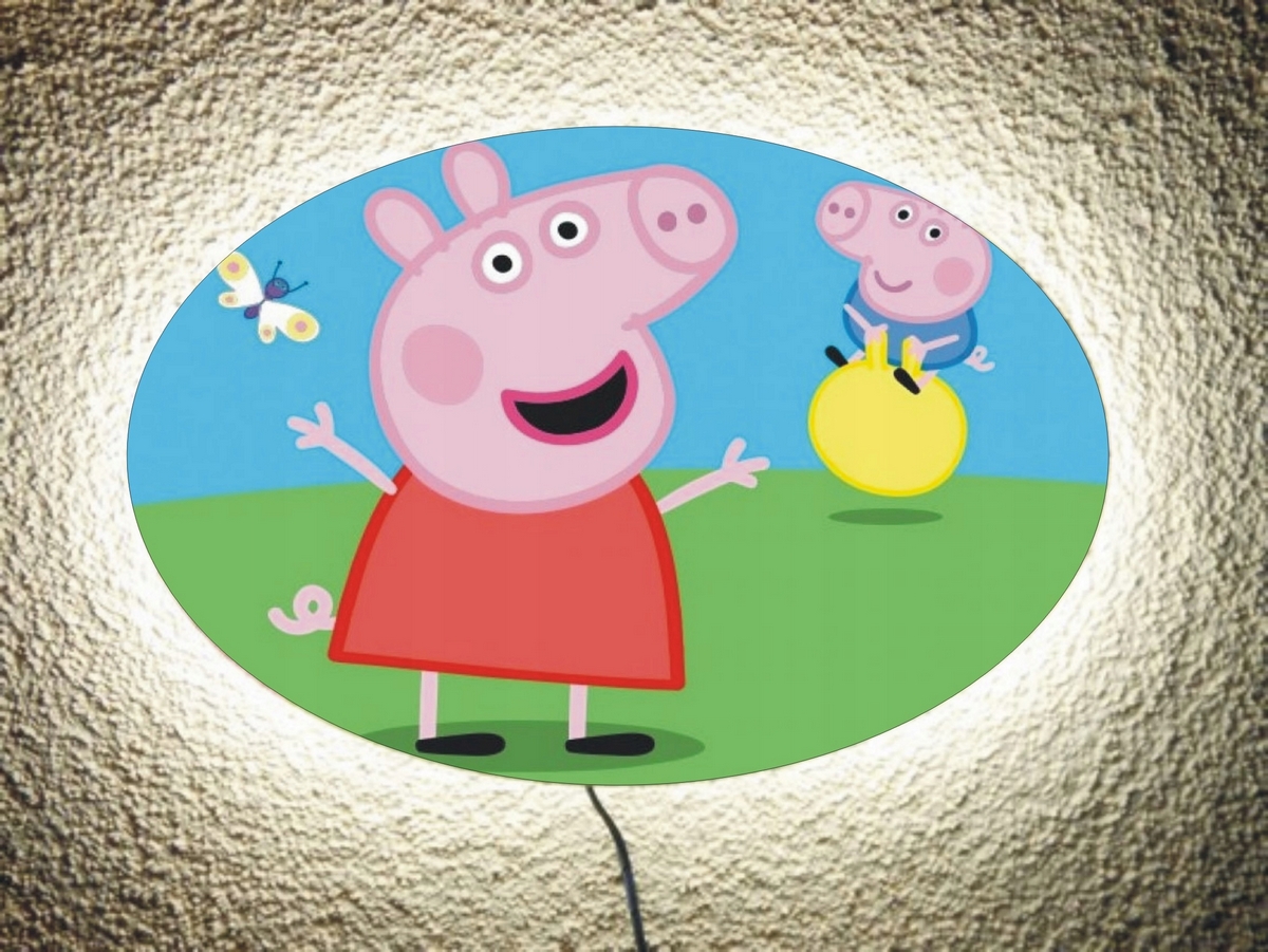 Nástenné svietidlo Peppa Pig NOVINKA