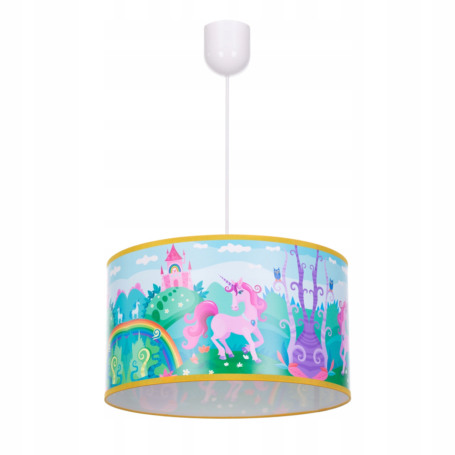Závesné stropné svietidlo lustrové tienidlo Unicorn