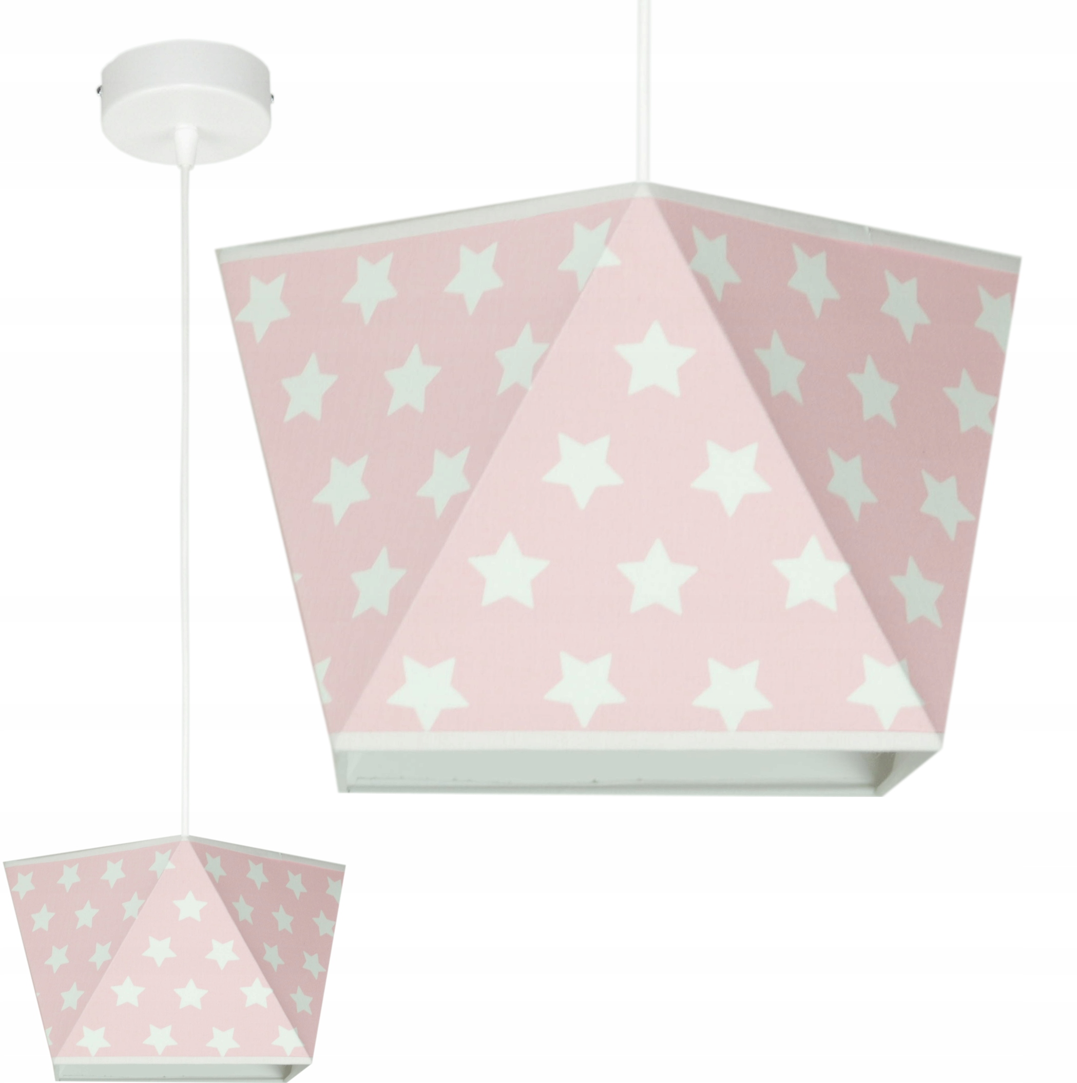 Moderné svietidlo ABAŻUR 3D Luster LED hviezdy
