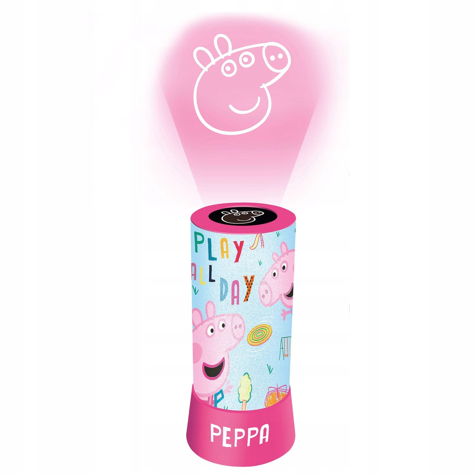 Nočná lampa Peppa Pig Night PROJECTOR napájaná z batérie